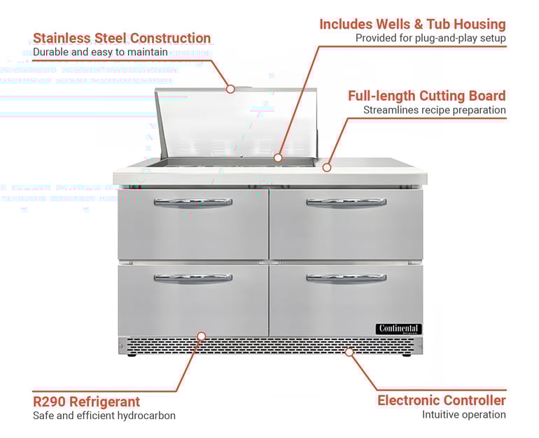 Continental D48N12MFBD Features