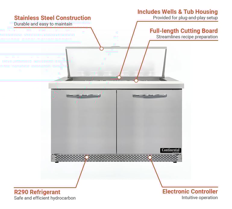 Continental D48N18MFB Features