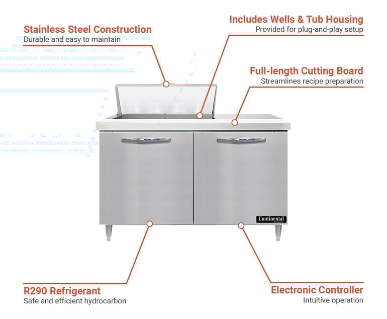 Continental D48N18MFBD Features