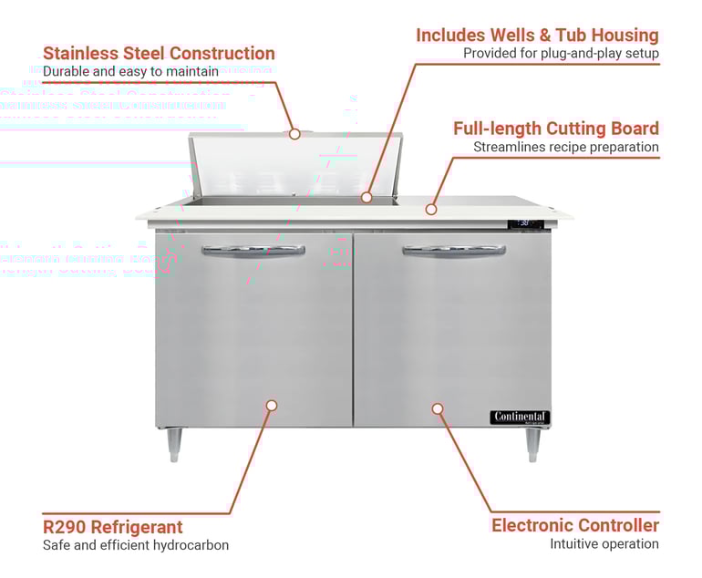 Continental D48N8C Features