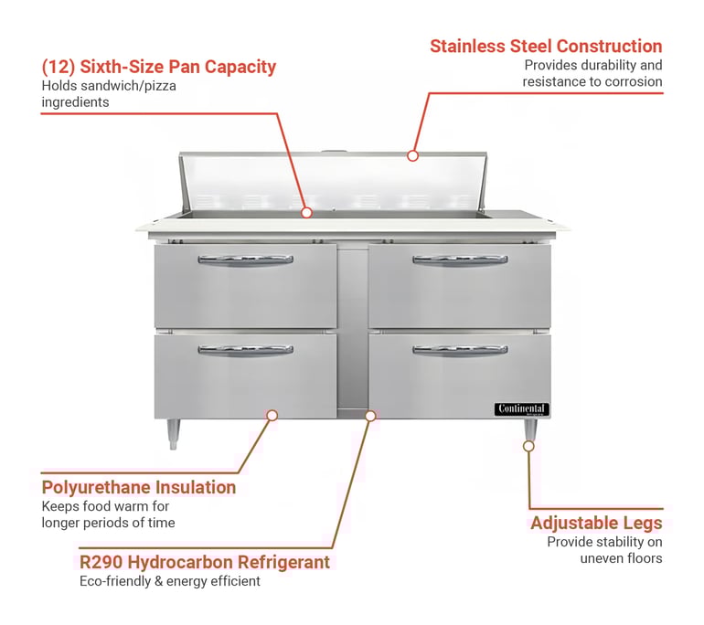 Continental D60N12CD Features