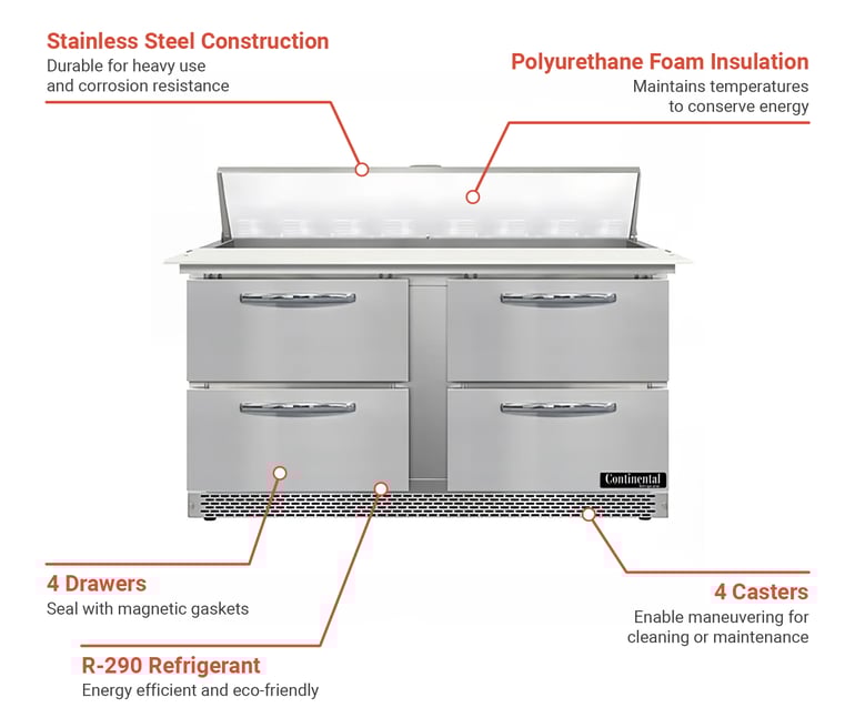Continental D60N16CFBD Features