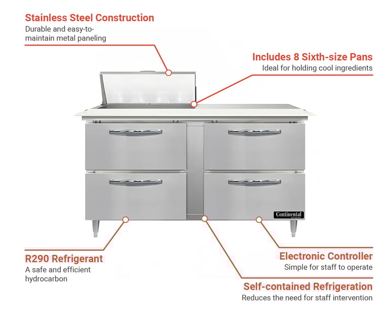 Continental  D60N8CD Features