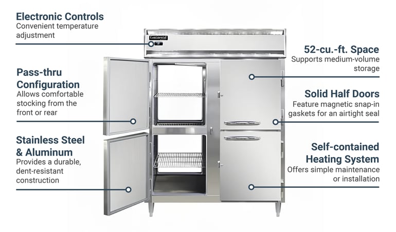 Continental  DL2WEPTHD Features