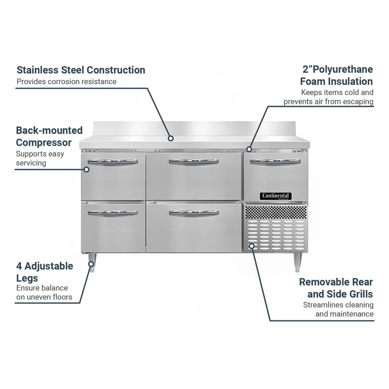 Continental DRA60NSSBSD Features