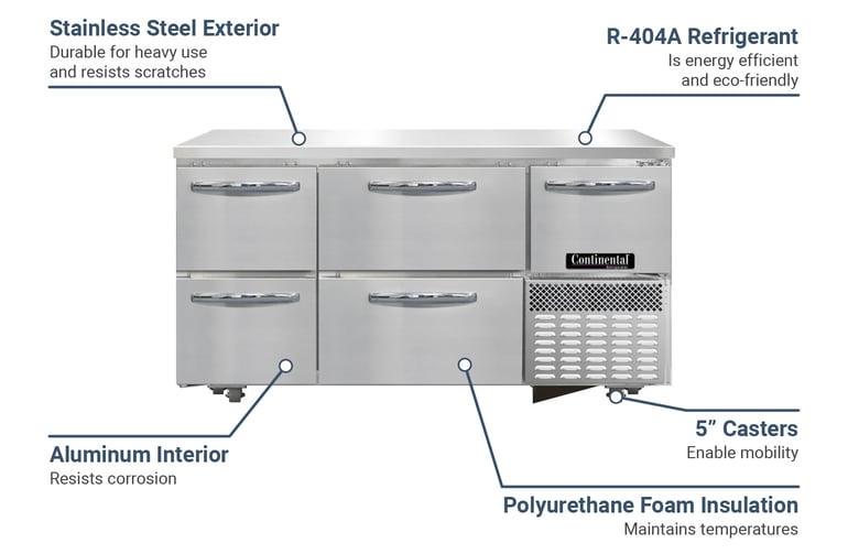 Continental FA60SNUD Features