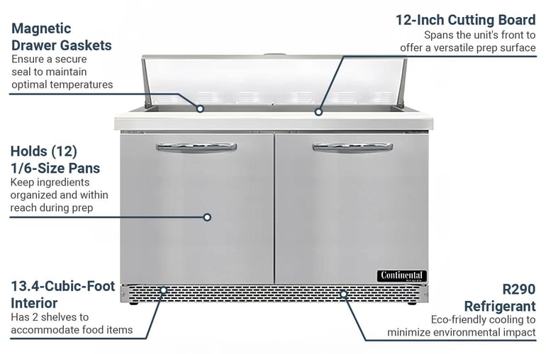 Continental SW48N12FB Features