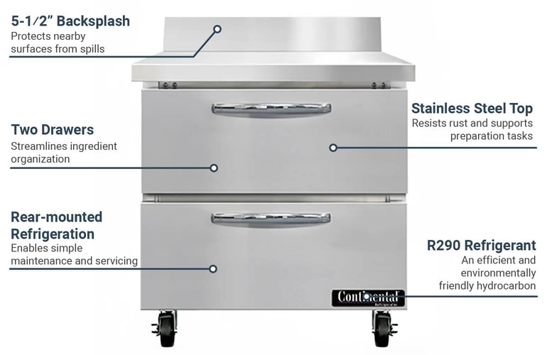 Continental SWF32NBSD Features