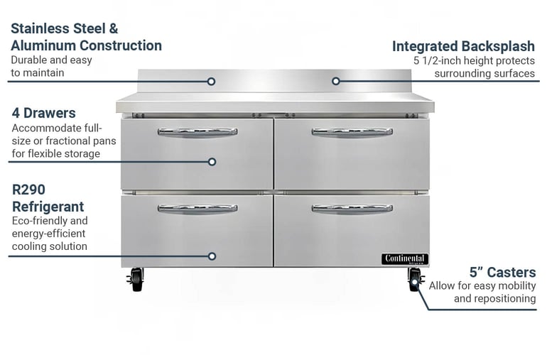 Continental SWF48NBSD Features