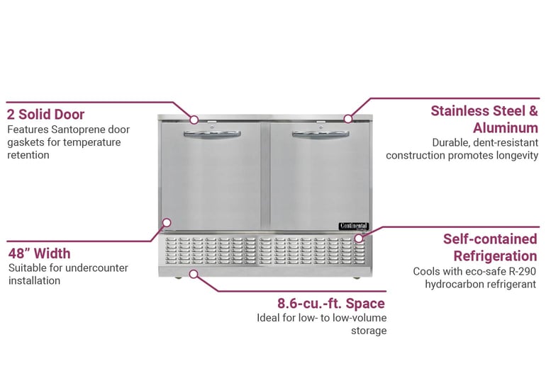 Continental UCF48SN Features