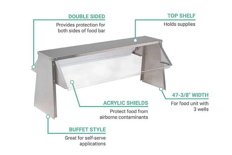 Advance Tabco tbs3 Features
