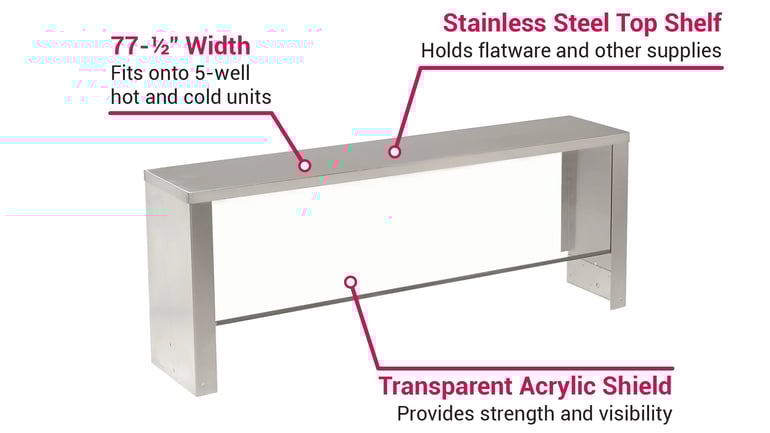 Advance Tabco TSS5 Features