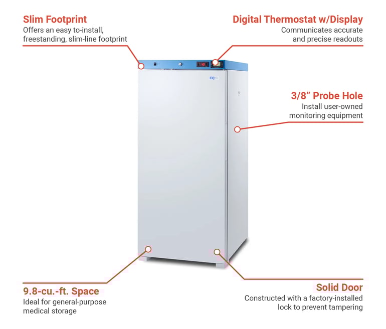 EQTemp ACR1011WNSF456LH Features