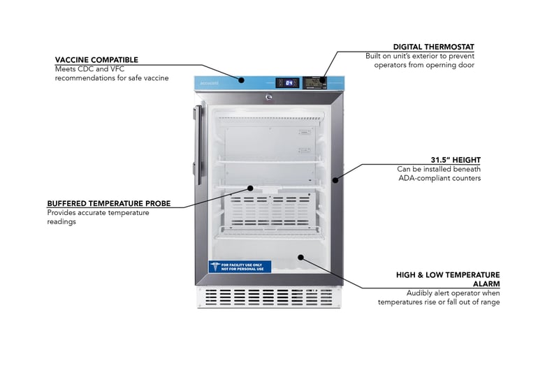 Accucold ACR46GL Features