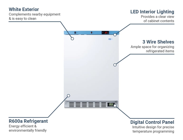 EQTemp ACR51WNSF456LHD Features