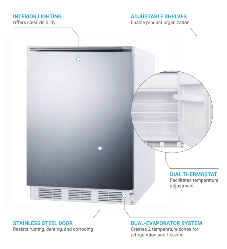 Accucold AL650SSHH Features