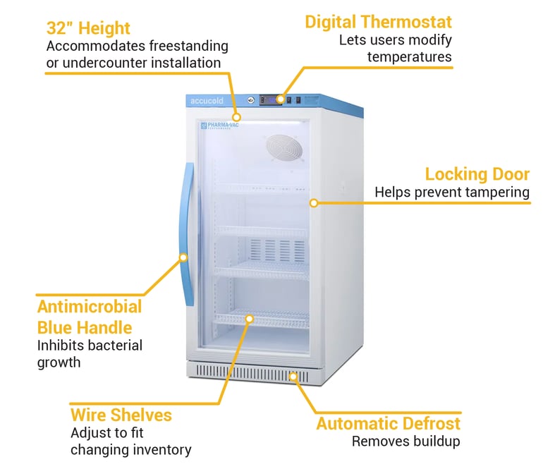 Accucold ARG31PVBIADA Features