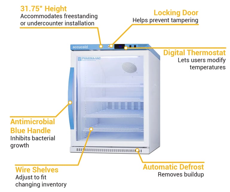 Accucold ARG61PVBIADA Features