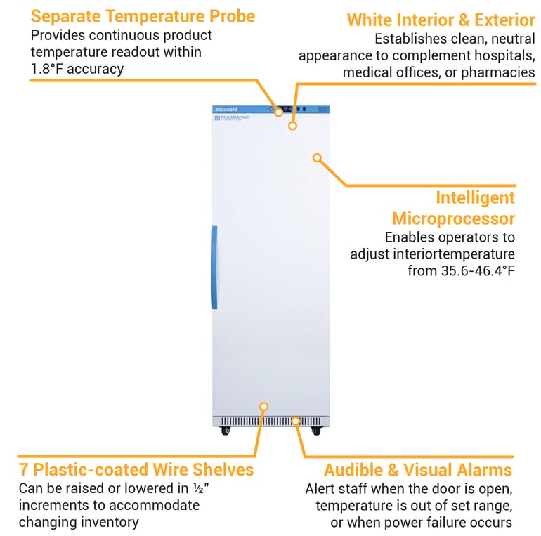 Accucold ARS18PV Features