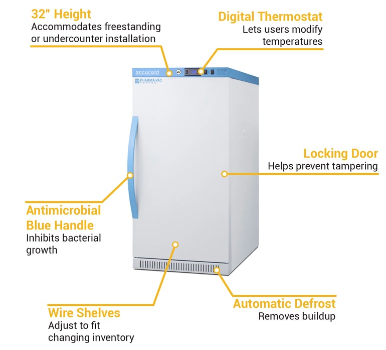 Accucold ARS32PVBIADA Features