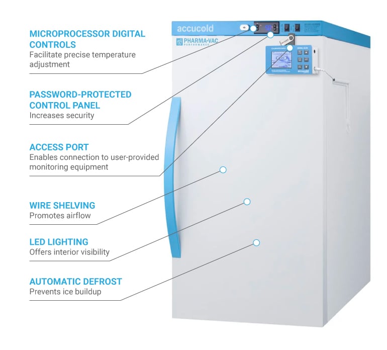Accucold ARS3PVDL2B Features