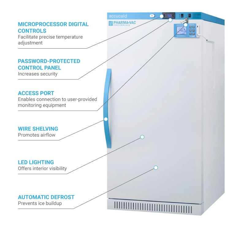 Accucold ARS8PVDL2B Features