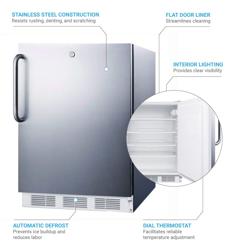 Accucold FF7LCSSADA Features