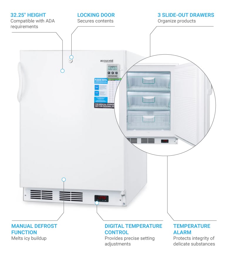 Accucold VT65ADA Features
