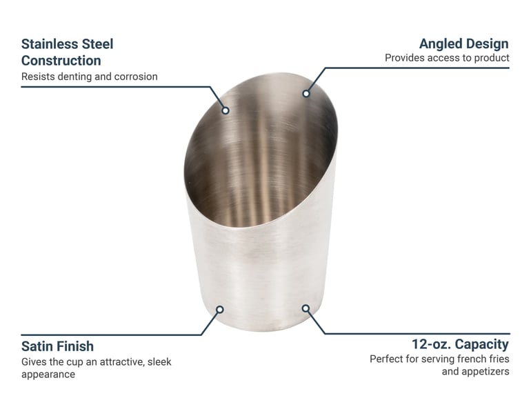 American Metalcraft FFCS45 Features