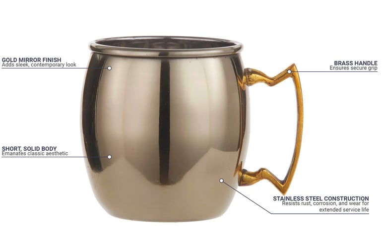 American Metalcraft GM16P Features