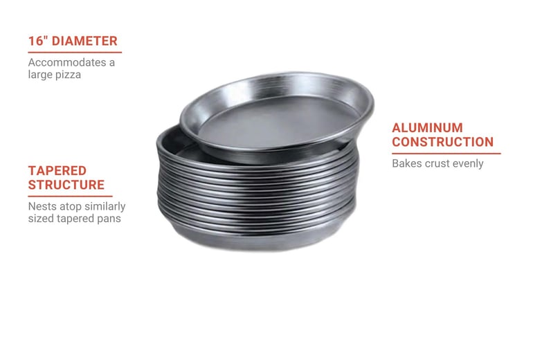 American Metalcraft HADEP16 Features