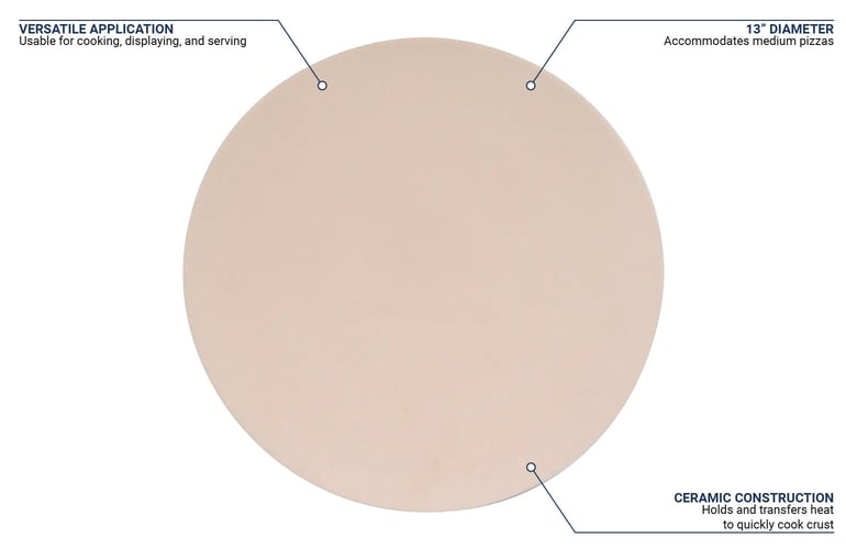 American Metalcraft STONE13 Features