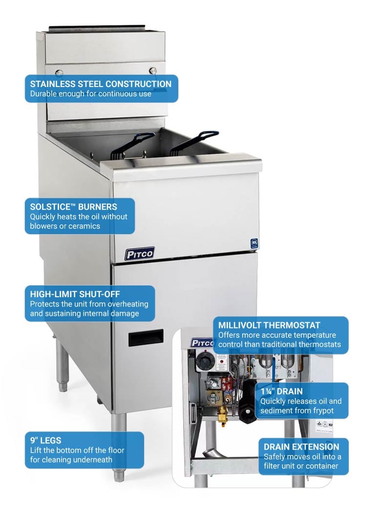 Pitco SG14SNG Features