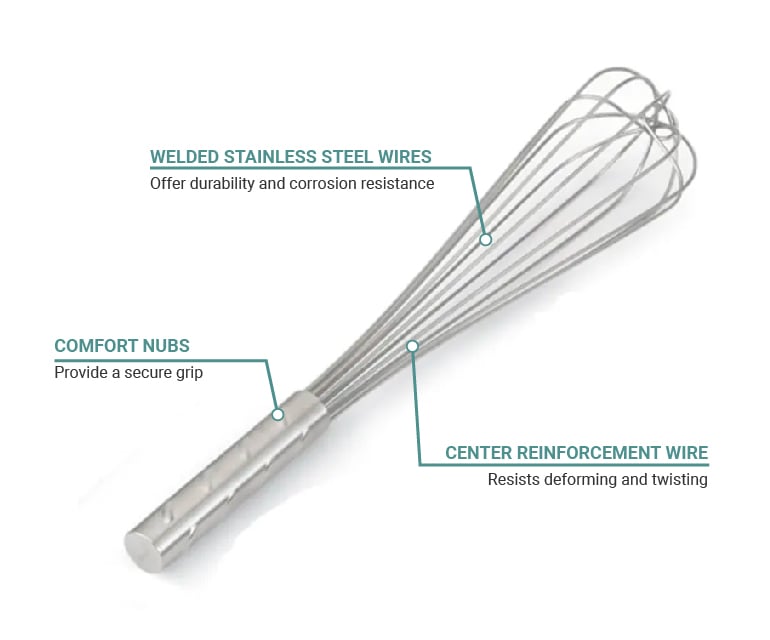 Choice 10 Stainless Steel French Whip / Whisk