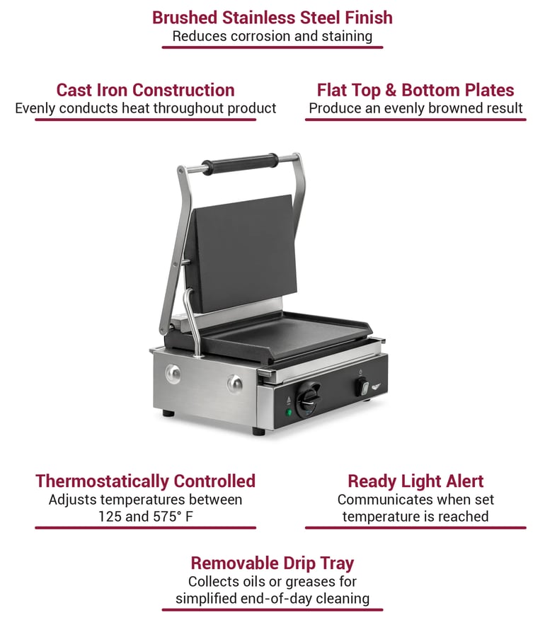 Vollrath PSG4SF120 Features