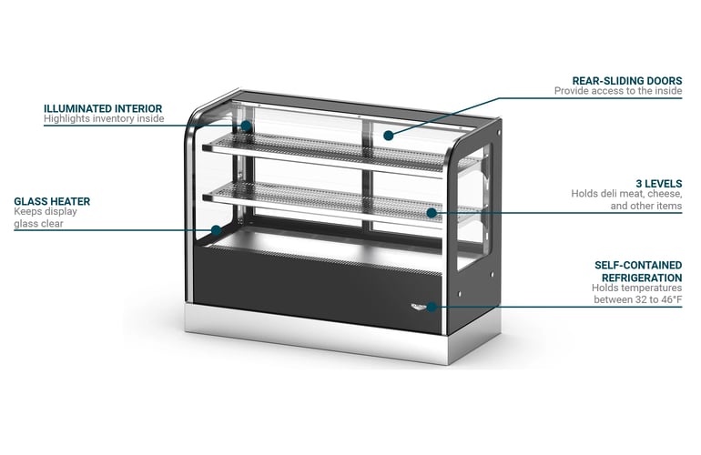 Vollrath RDCCB60 Features