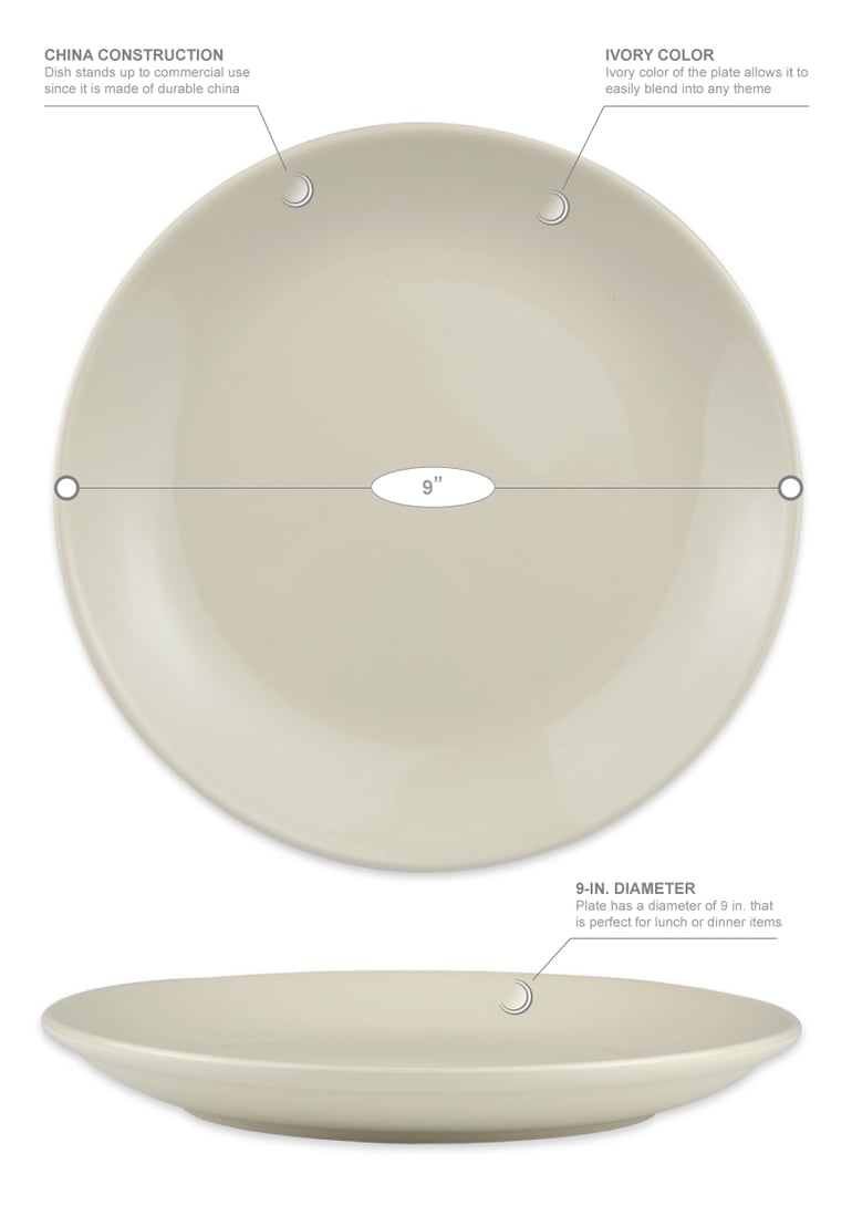 Homer Laughlin 30700 Features