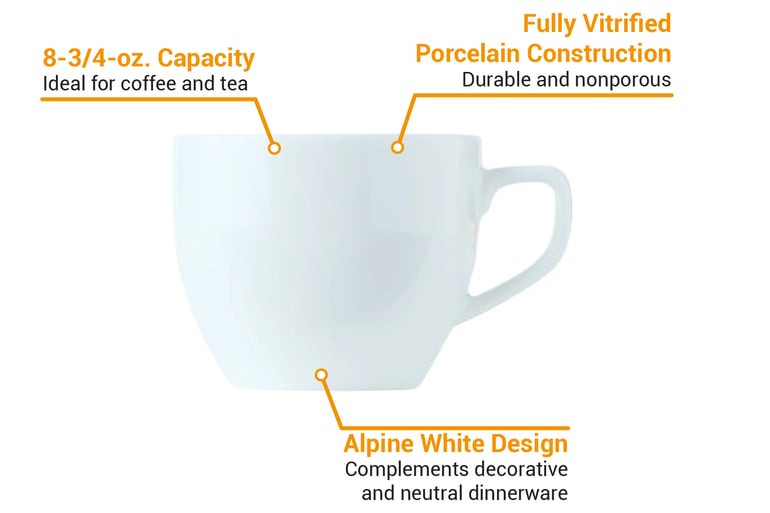 World Tableware 150230230 Features
