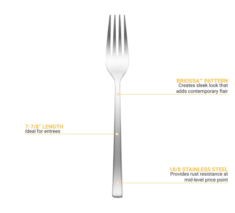 World Tableware 930027 Features