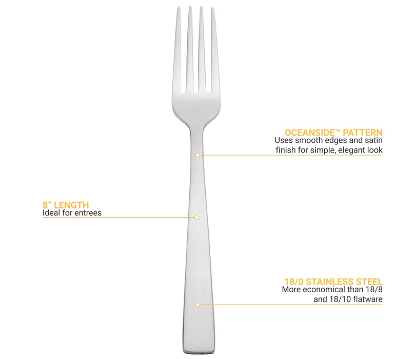 World Tableware 962027 Features