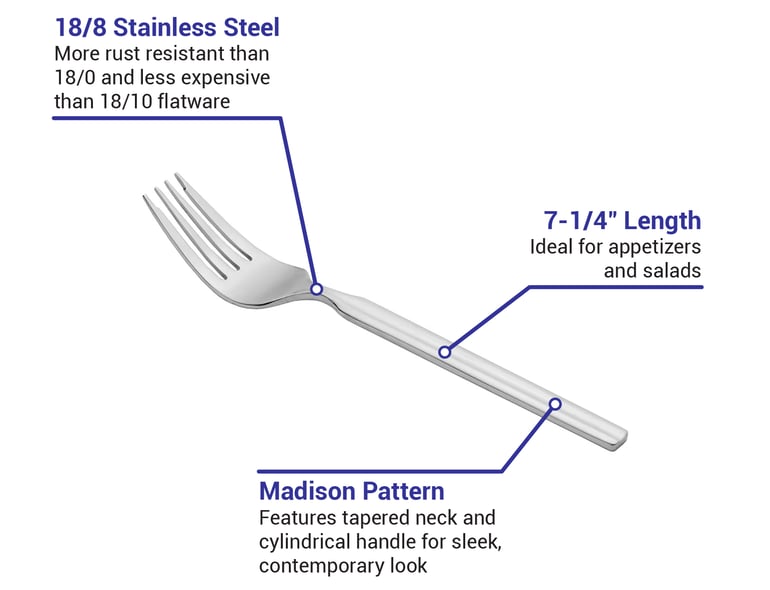 World Tableware 969038 Features