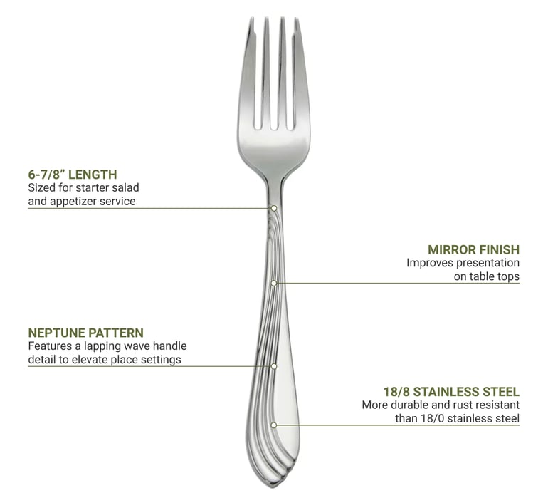 World Tableware 980038 Features