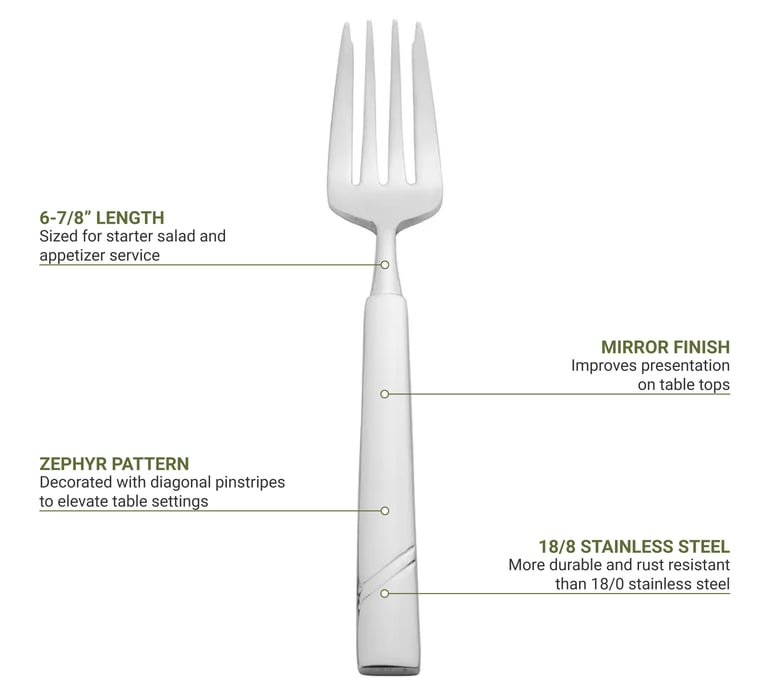 World Tableware 988038 Features
