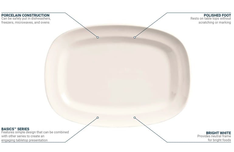 World Tableware BW1124 Features