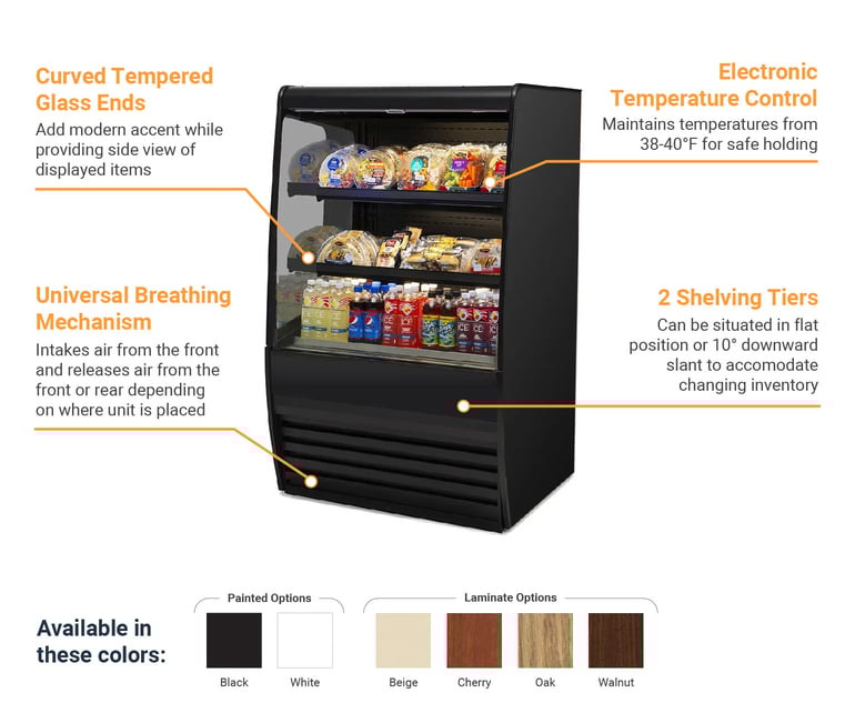Federal VRSS6060CBLK Features