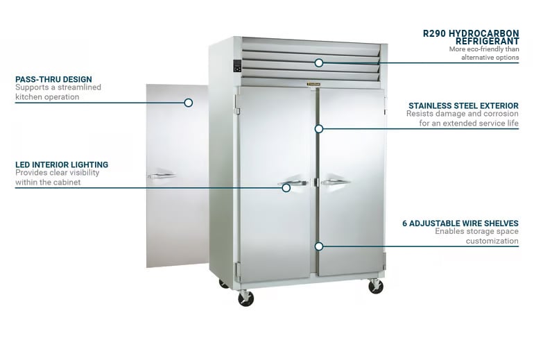 Traulsen AHT232WPUTFHS Features