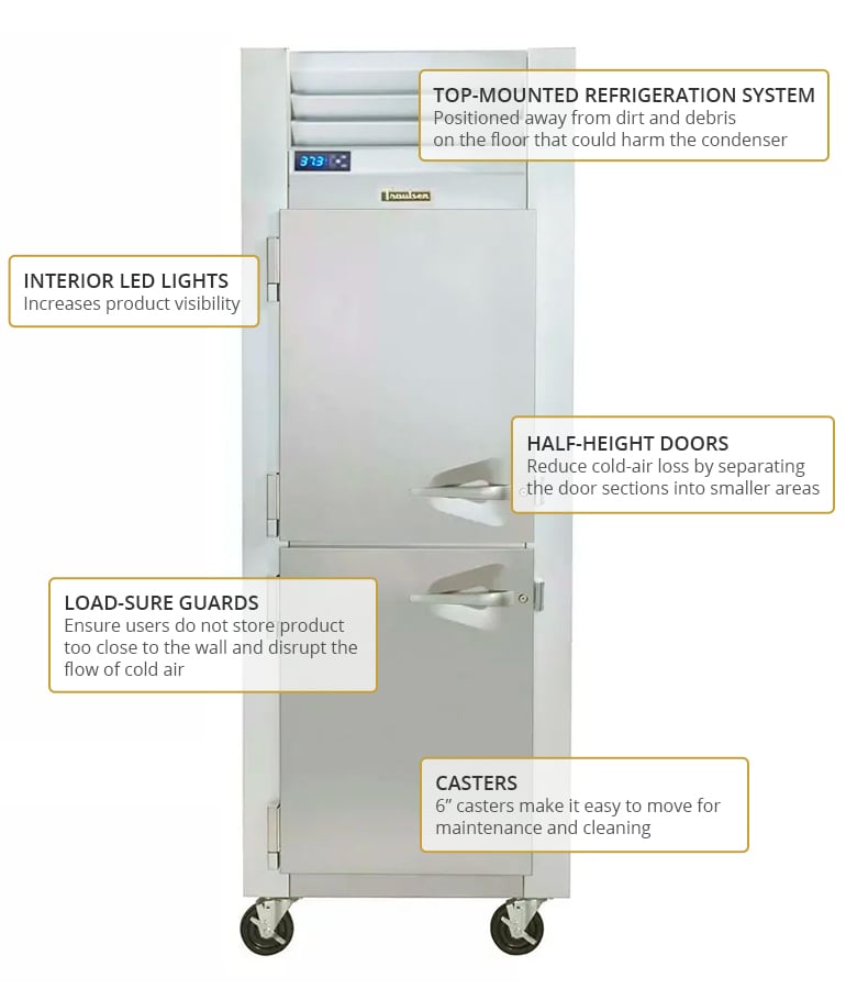 Traulsen g10001 Features