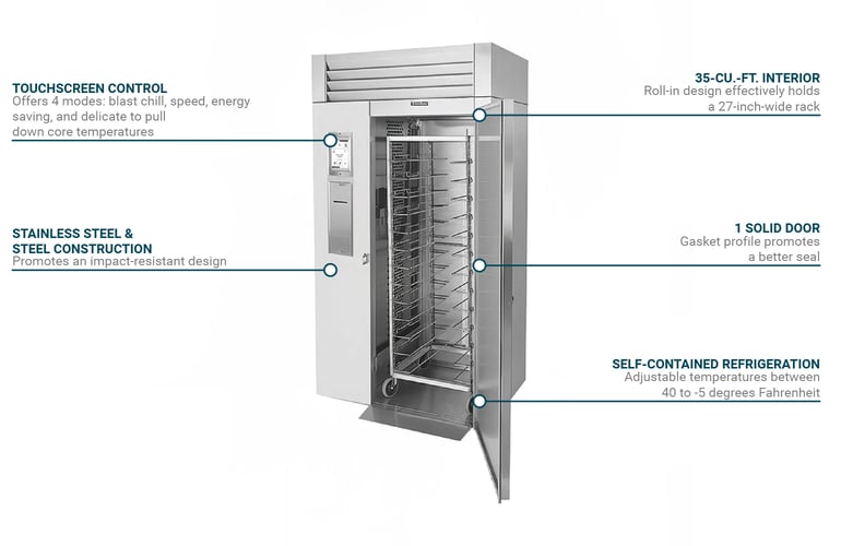 Traulsen TBC1H24 Features
