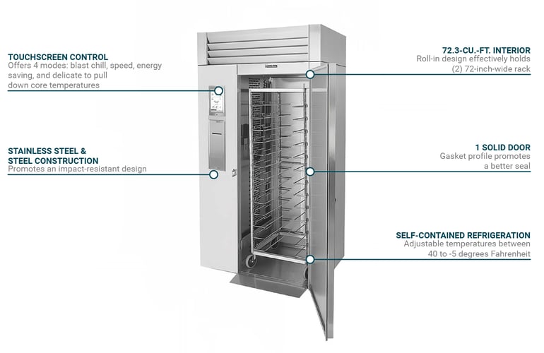 Traulsen TBC2H8 Features