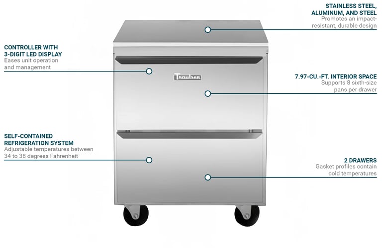 Traulsen UHT32D Features